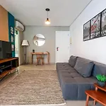 Estanconfor Vista Mar Comgaragem Arrumacao Diaria, Ar Cond. E Cozinha