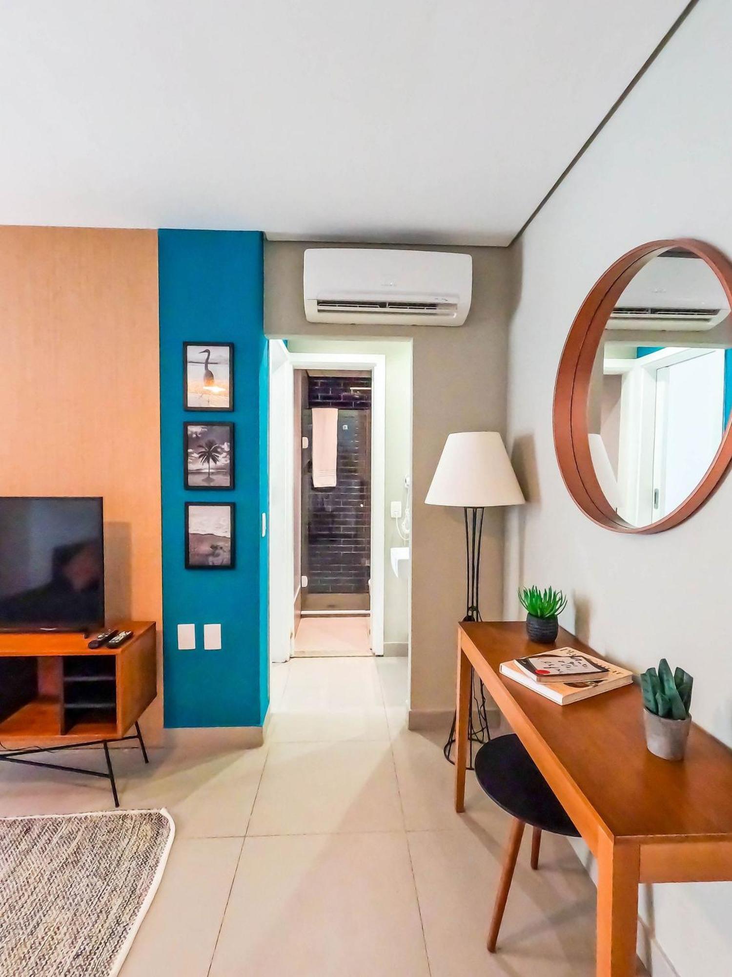 Apartment Estanconfor Vista Mar Comgaragem Arrumacao Diaria, Ar Cond. E Cozinha Santos (Sao Paulo)
