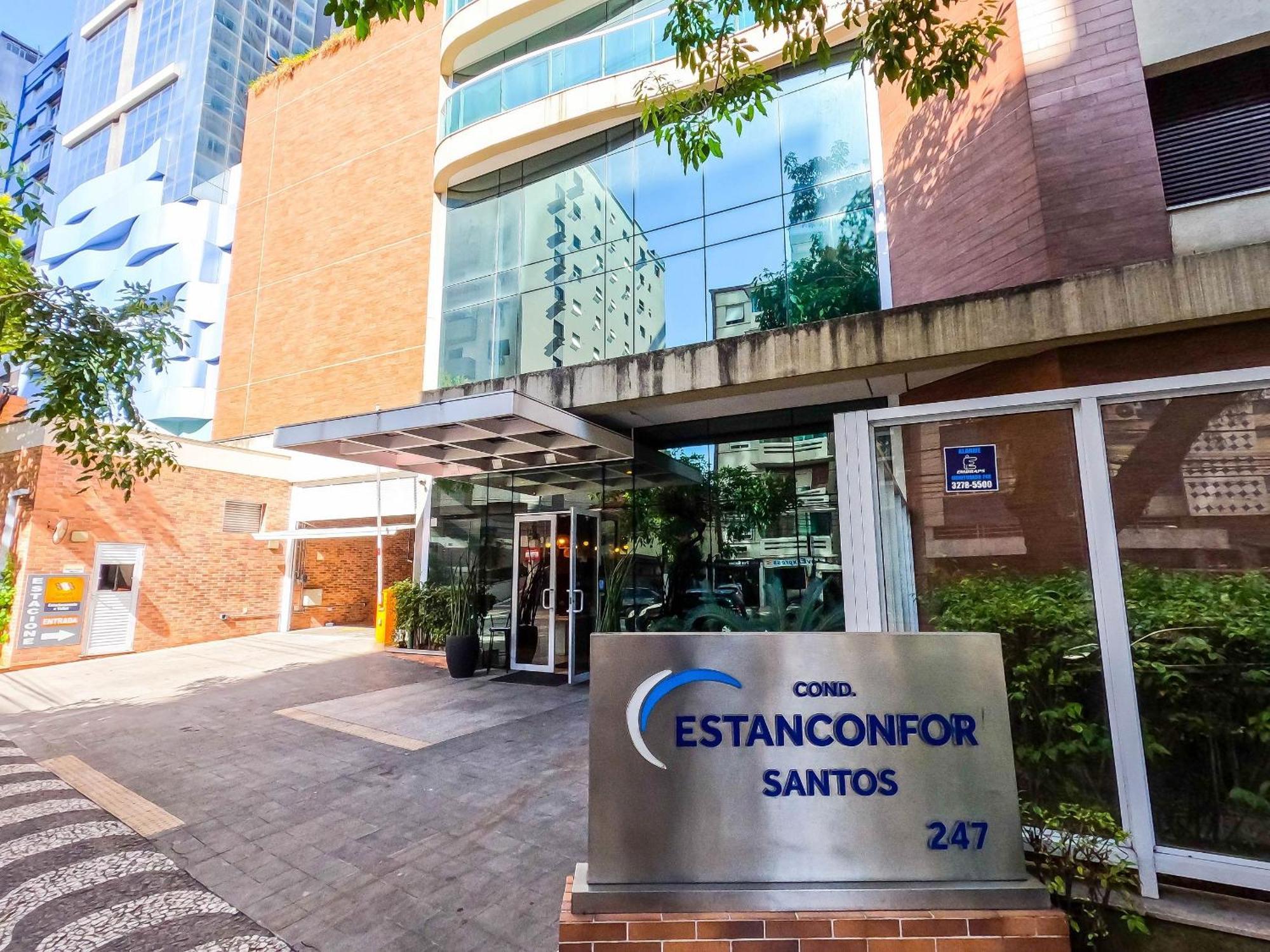 Estanconfor Vista Mar Comgaragem Arrumacao Diaria, Ar Cond. E Cozinha * Santos (Sao Paulo)